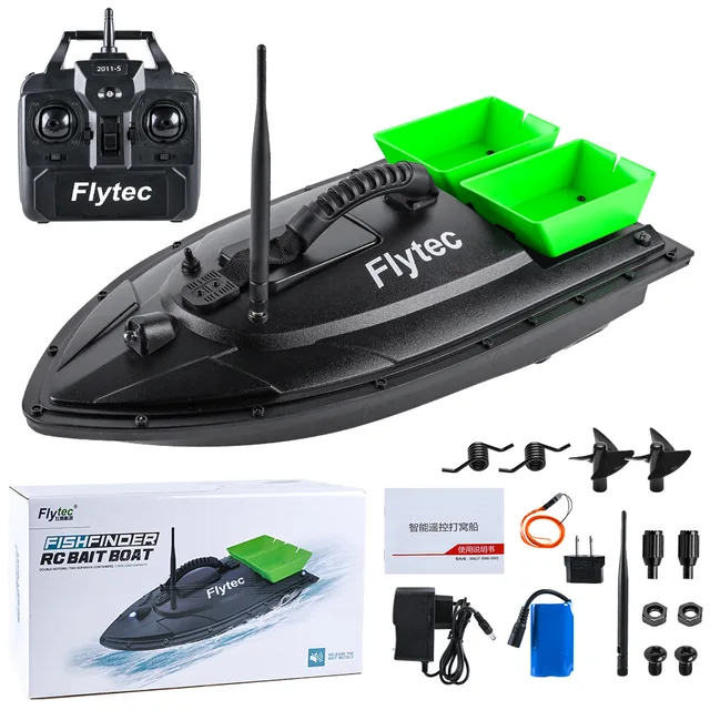 Flytec 2011-5 Fishing Tool Smart RC Bait Boat Toy India