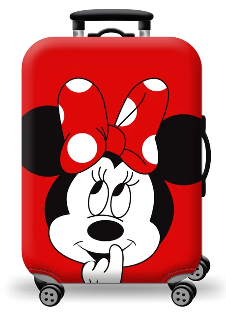 Disney Mickey Maus Reise Koffer Schutzhülle Cartoon Elastische Gepäck Staub  Abdeckung für 18-32 In Koffer Abdeckung Zubehör - AliExpress