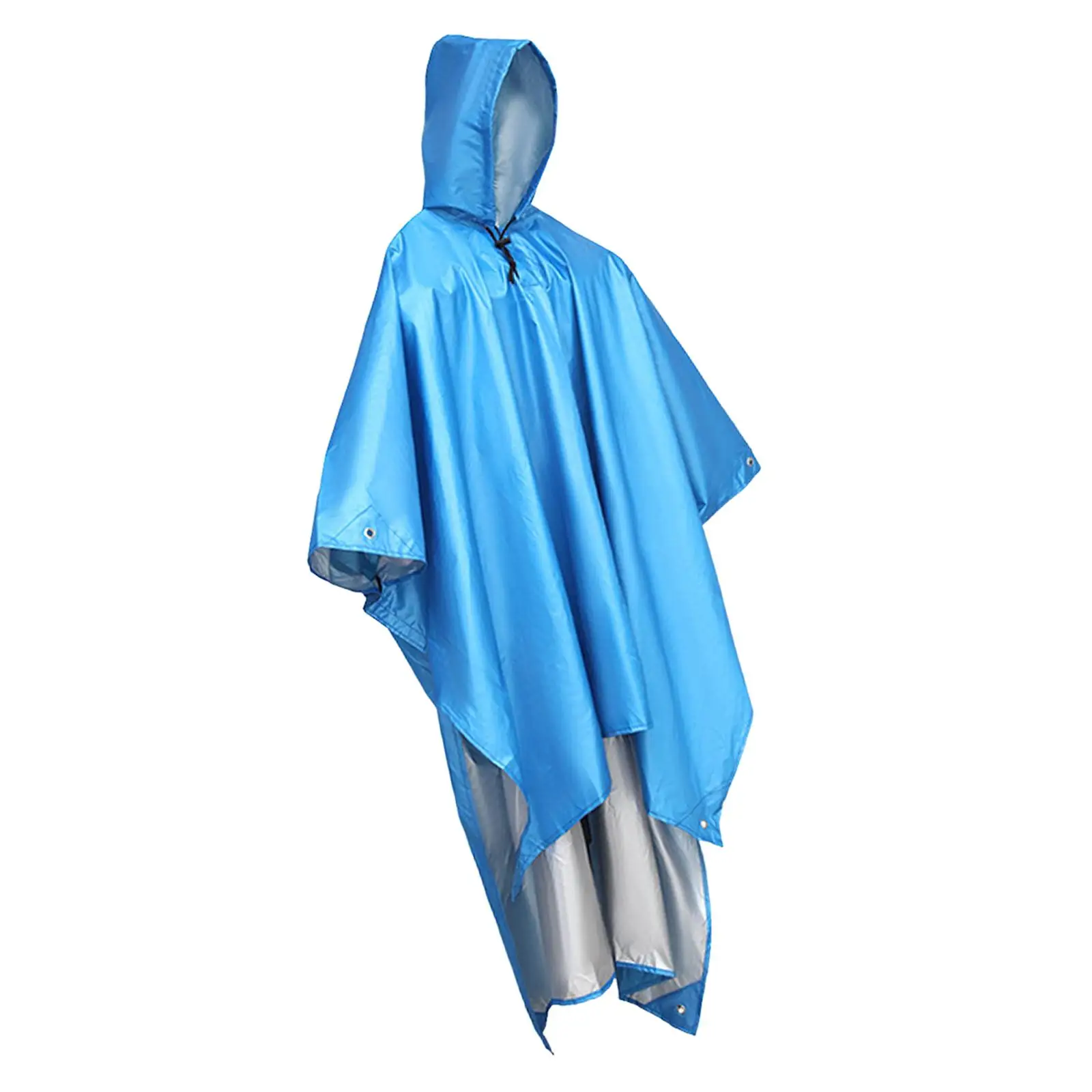 Rain Poncho Tarp Reusable Jacket Raincoat Lightweight Shelter for Adult Unisex Outdoor