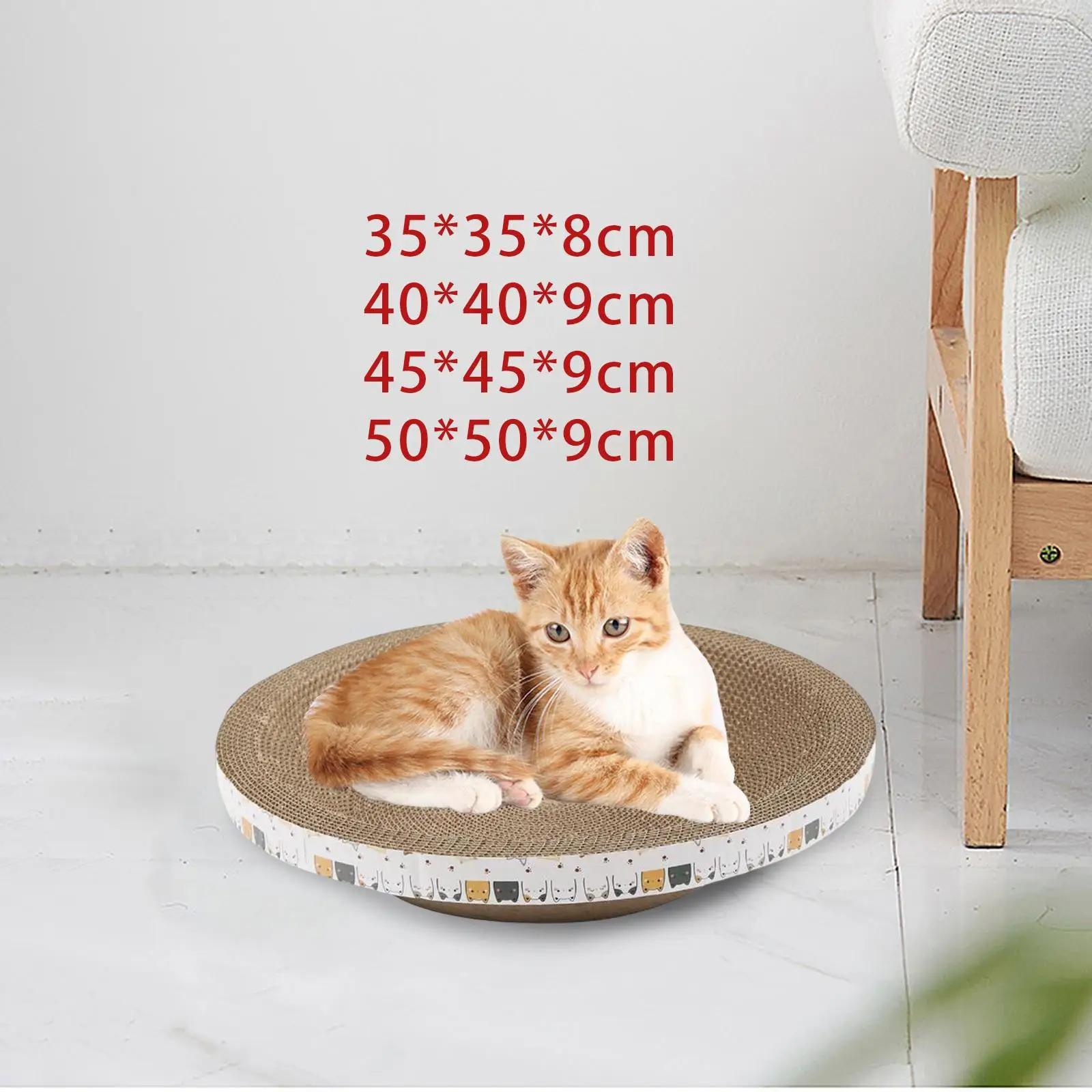 Cat Scratcher Mat for Indoor Cats Kittens Plate Scratching Board Bed