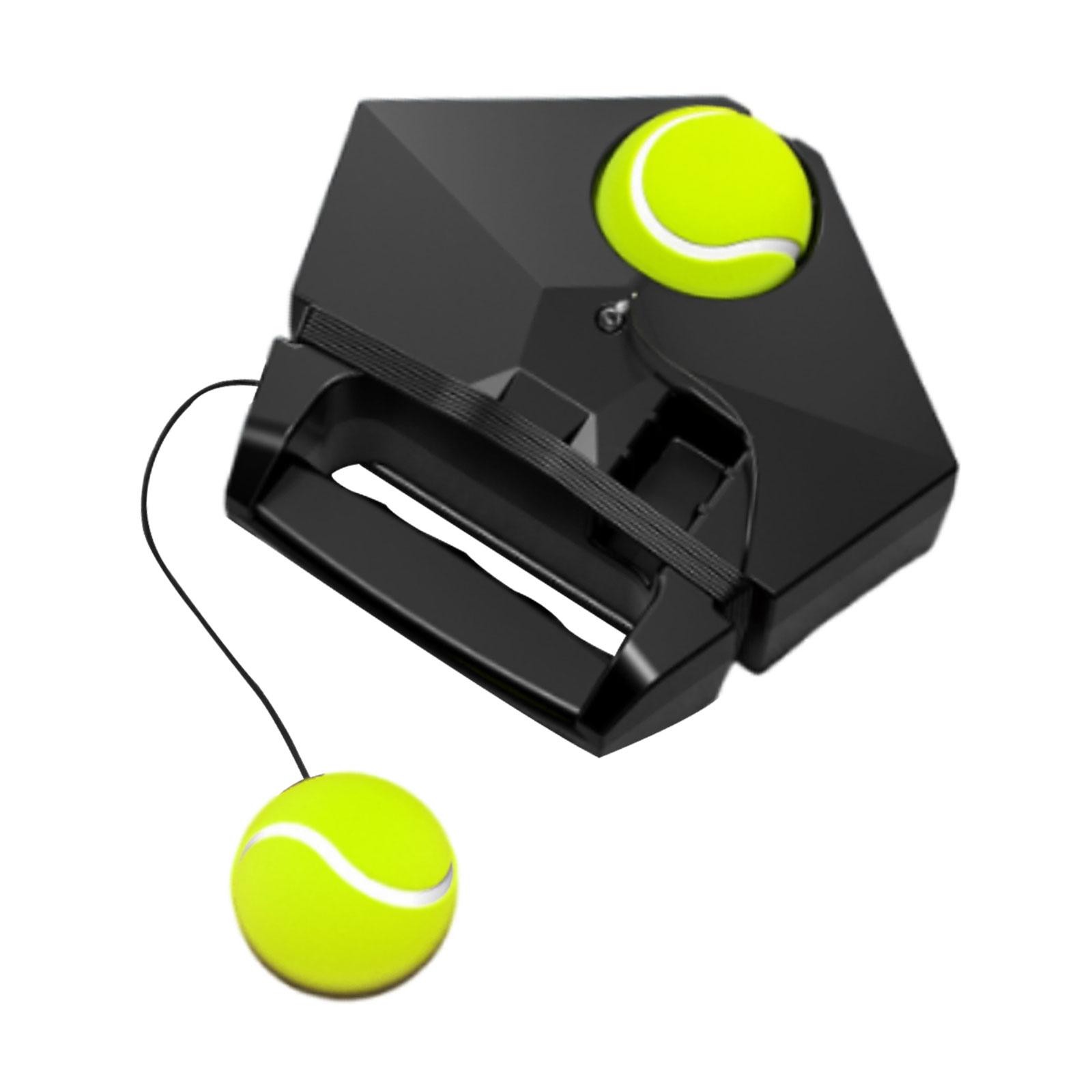 Single Tennis Ball Trainer for Beginner Accessory Self Training Portable with Ball Teaching Aid Device Durable Tennis Baseboard