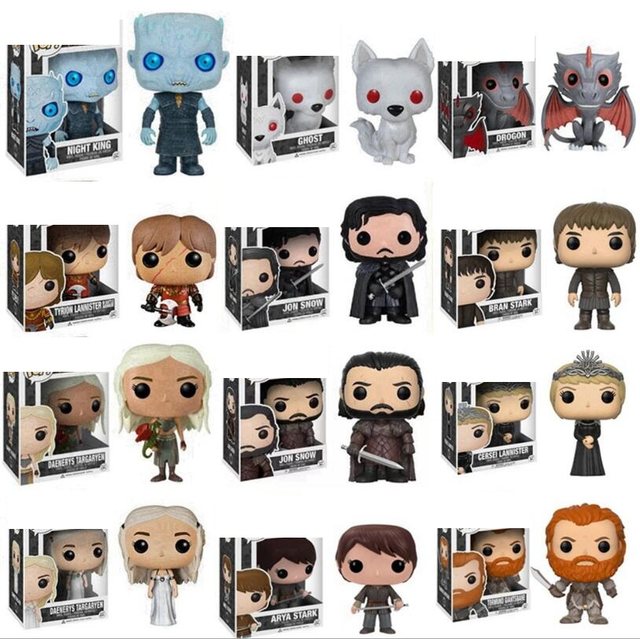 NEW FUNKO POP Night King Jon Snow Daenerys Aya Bran Cersel