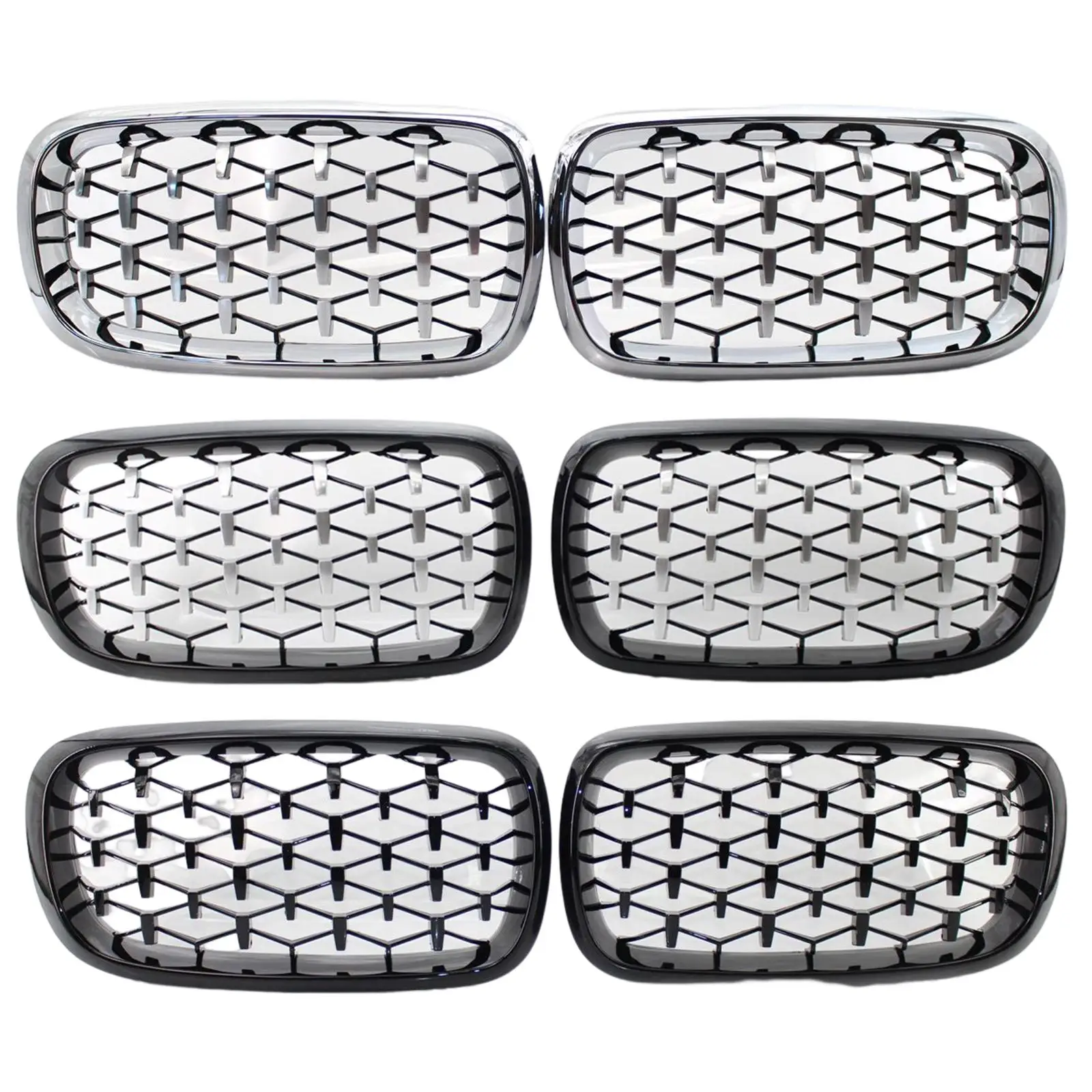 Front Grill Grille 51117294486 for BMW x5 F15 2014-2016 Automobile Direct Replaces