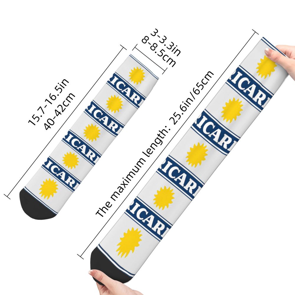 Title 45, Calcetines divertidos Crazy Ricard Merch para f...