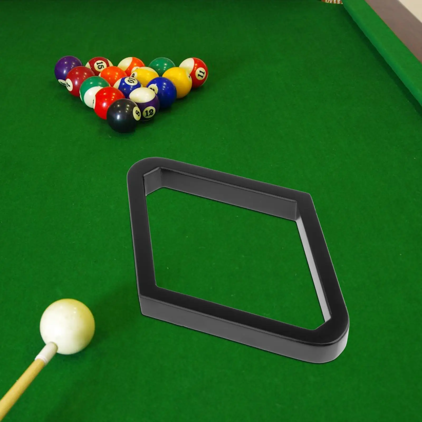 9 Ball Pool Ball Racks for 57.2mm Pool Balls Snooker Pool Triangle Rack Pool Table Accessories Positioning Rack Pool Cue Holder