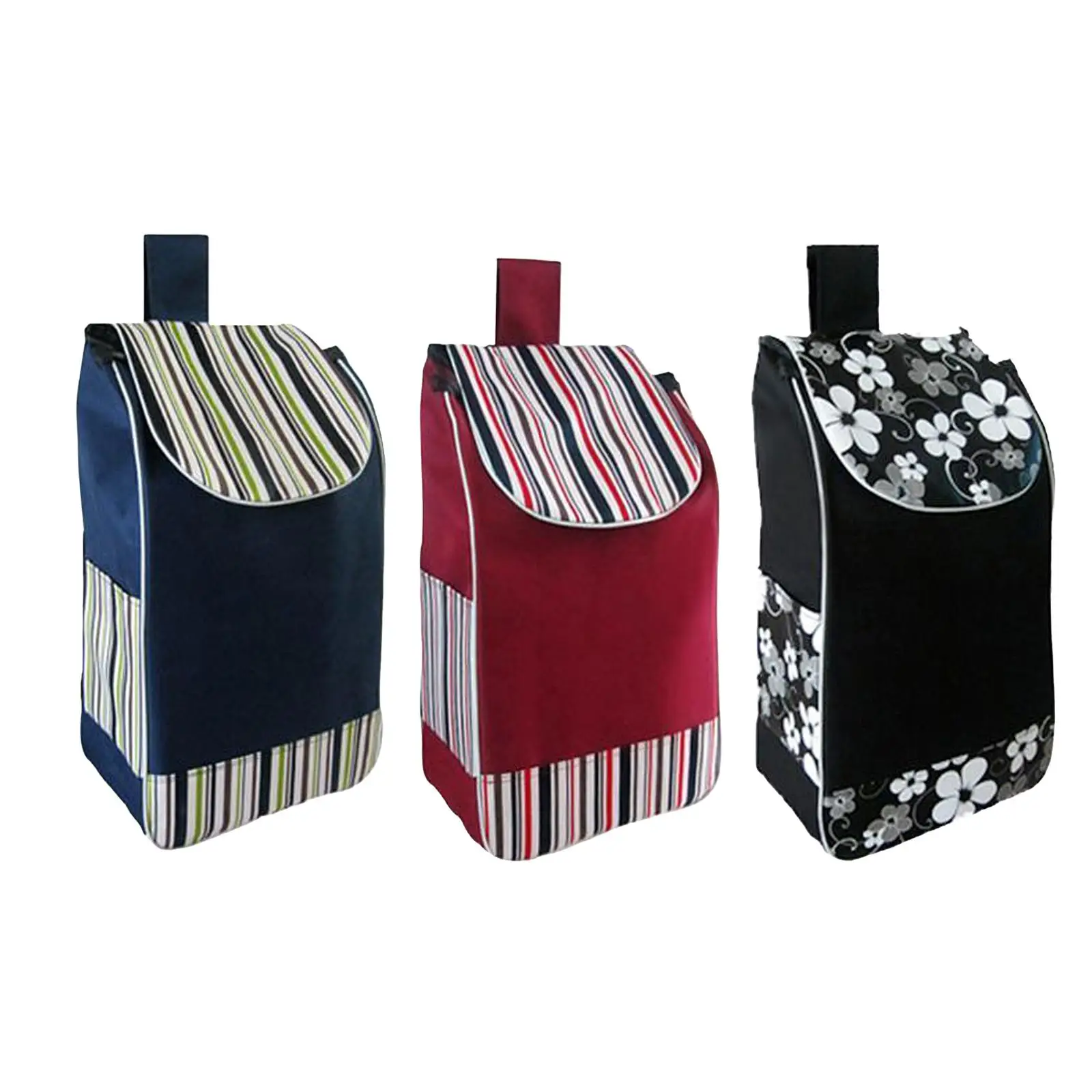 Portable Shopping bag Folding Replacement Bag for Grocery Cart Grocery Shopping Cart