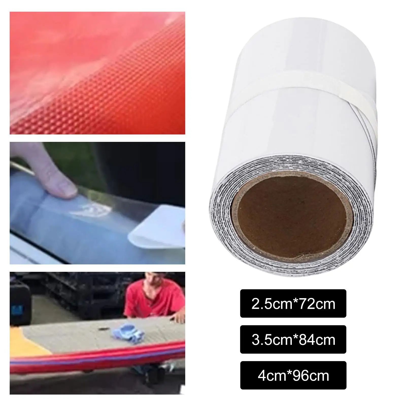 Surfboard Protection Tape Surfboard Rail Protective Film Fit for Vacation Outdoor