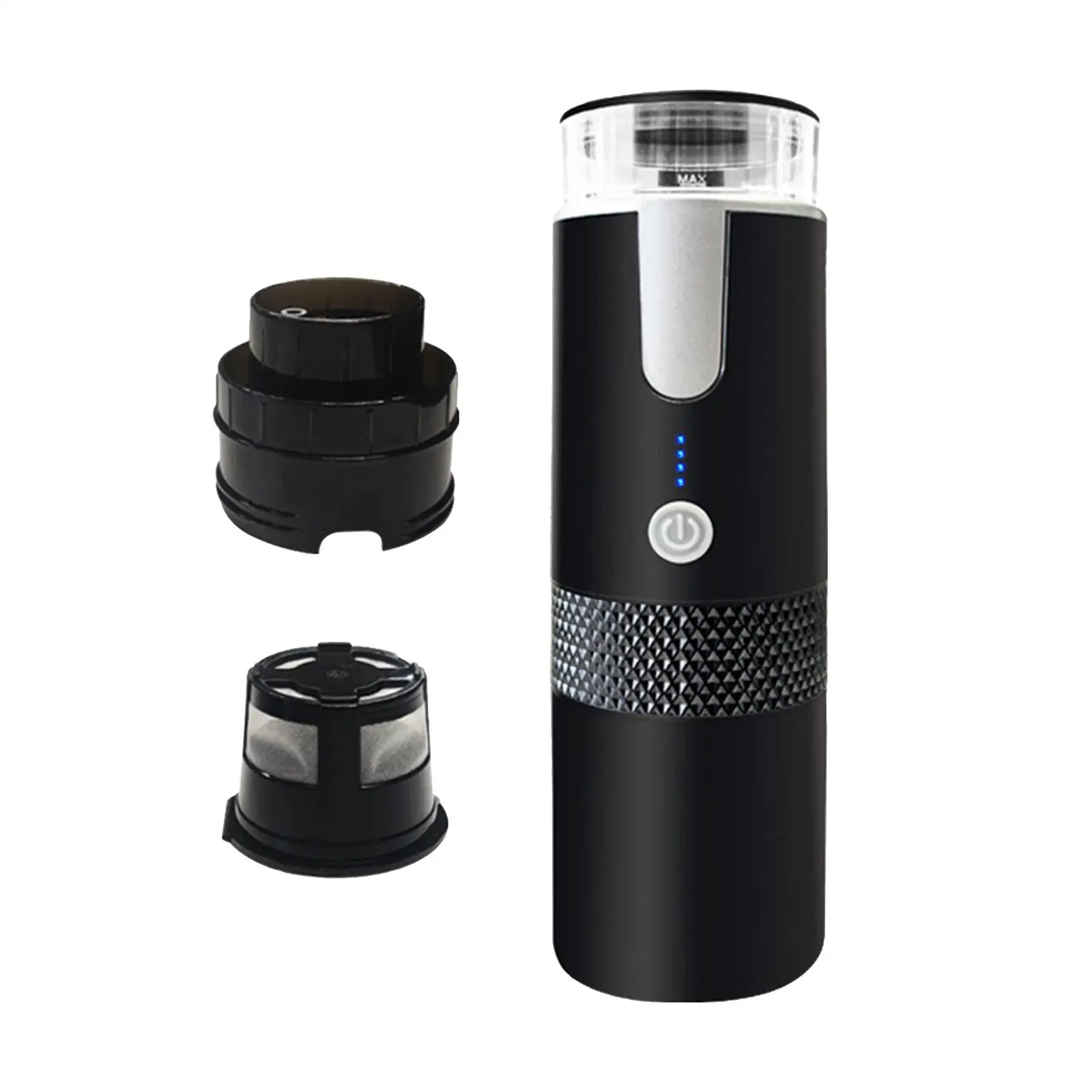 Coffee Machine Rechargeable USB Charging Mini USB Electric Coffee Maker Machine Electric Coffee Maker for Office Travel Home