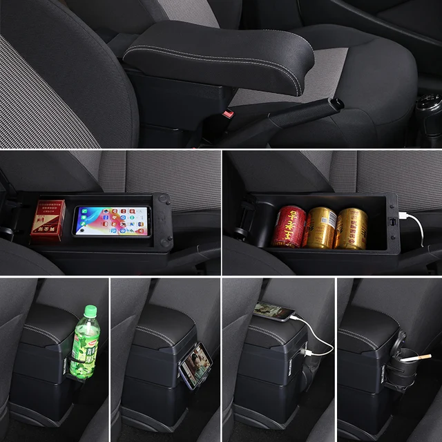 2009-2020 For Volkswagen Polo armrest box Polo V universal Car armrest box  installation center console modification accessories - AliExpress