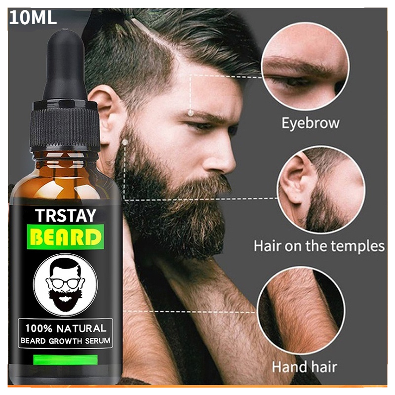 Best of 10ml TRSTAY Beard Growth Essence Oil Essential Oils Liquid Hair Grower Oil Hair Maintenance Beard Chest Hair Growth Solution Reviews & Tips