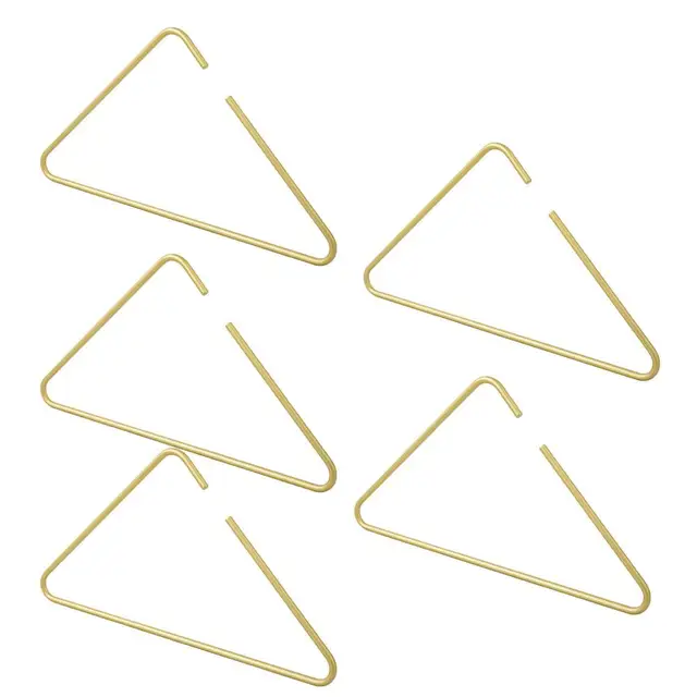 Hesroicy 5 Pcs Clothes Hangers Triangle Shape Non-slip Smooth Edge Thick  Anti-deformed Dry Clothes Waterproof Coat Trousers Scarf Wardrobe  Organizers