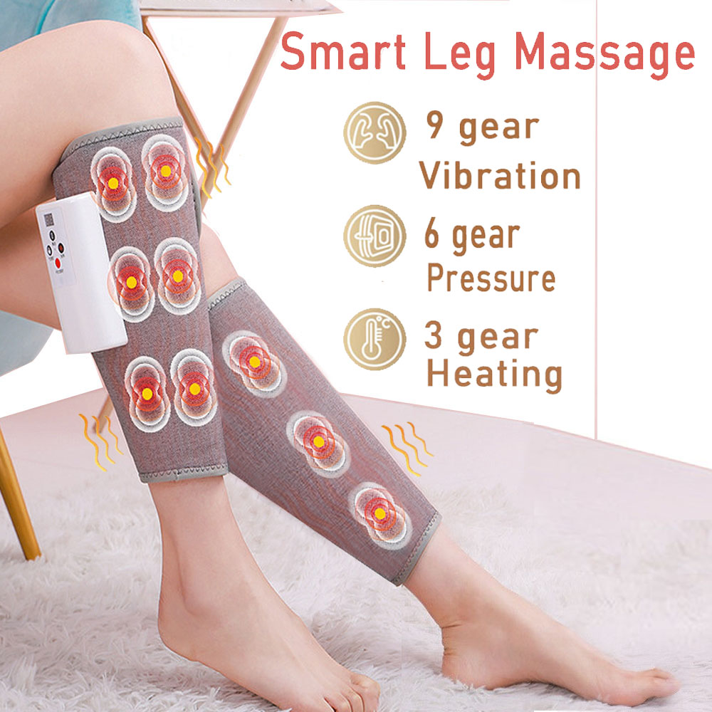 Best of Electric Vibration Leg Massager Hot Compress Professional Pressure Therapy Foot Massage Air Compression Muscle Relief Pain Reviews & Tips