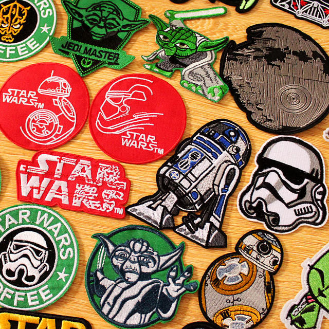 Disney Star Wars patch Mandalorian Embroidery cloth stickers