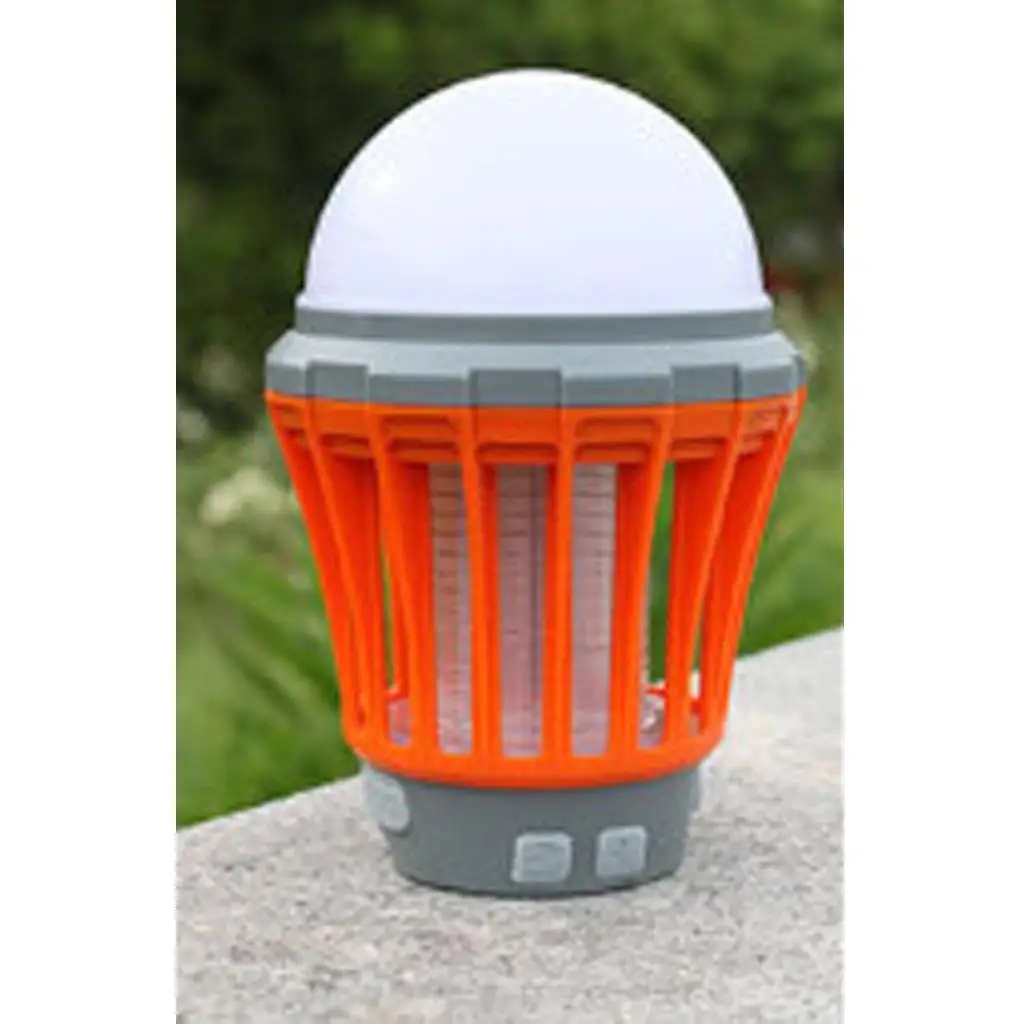 Solar Powered USB Rechargeable LED Mosquitoes Repellent Lamp Light