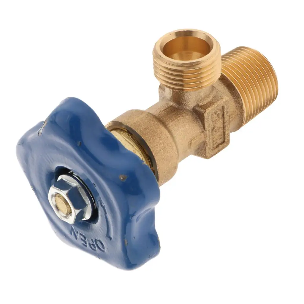 Argon Cylinder Valve  with All Inert Gases blue and Golden  Alloy Material