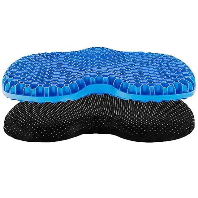 Anti Slip Kayak Gel Seat Cushion Thick Waterproof Egg Seat Cushion Kayak  Seat Pad With Non-Slip Cover for Sit In Kayak Chair, Boat Canoe Rowing