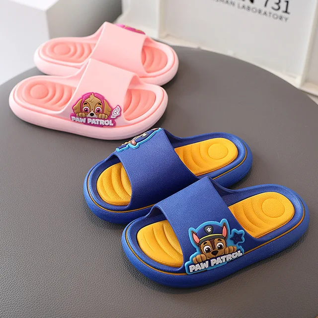 PAW Patrol tracking pantofole per bambini moda animazione sandali con  plateau morbido PVC bagno antiscivolo scarpe da casa Casual scarpe da  spiaggia - AliExpress