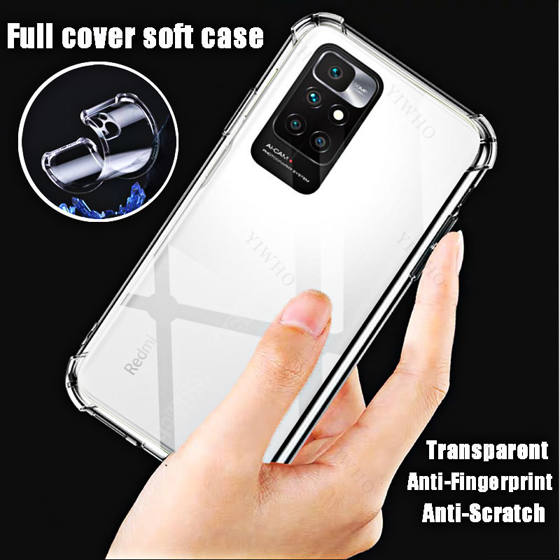 Weiche Silikon Stoßfest Fall für Xiaomi Redmi Hinweis 11 4G HD Transparent Abdeckungen Shell für Xiaomi Redmi Hinweis 11 4g 6,5" 21121119 SC – Detail 5