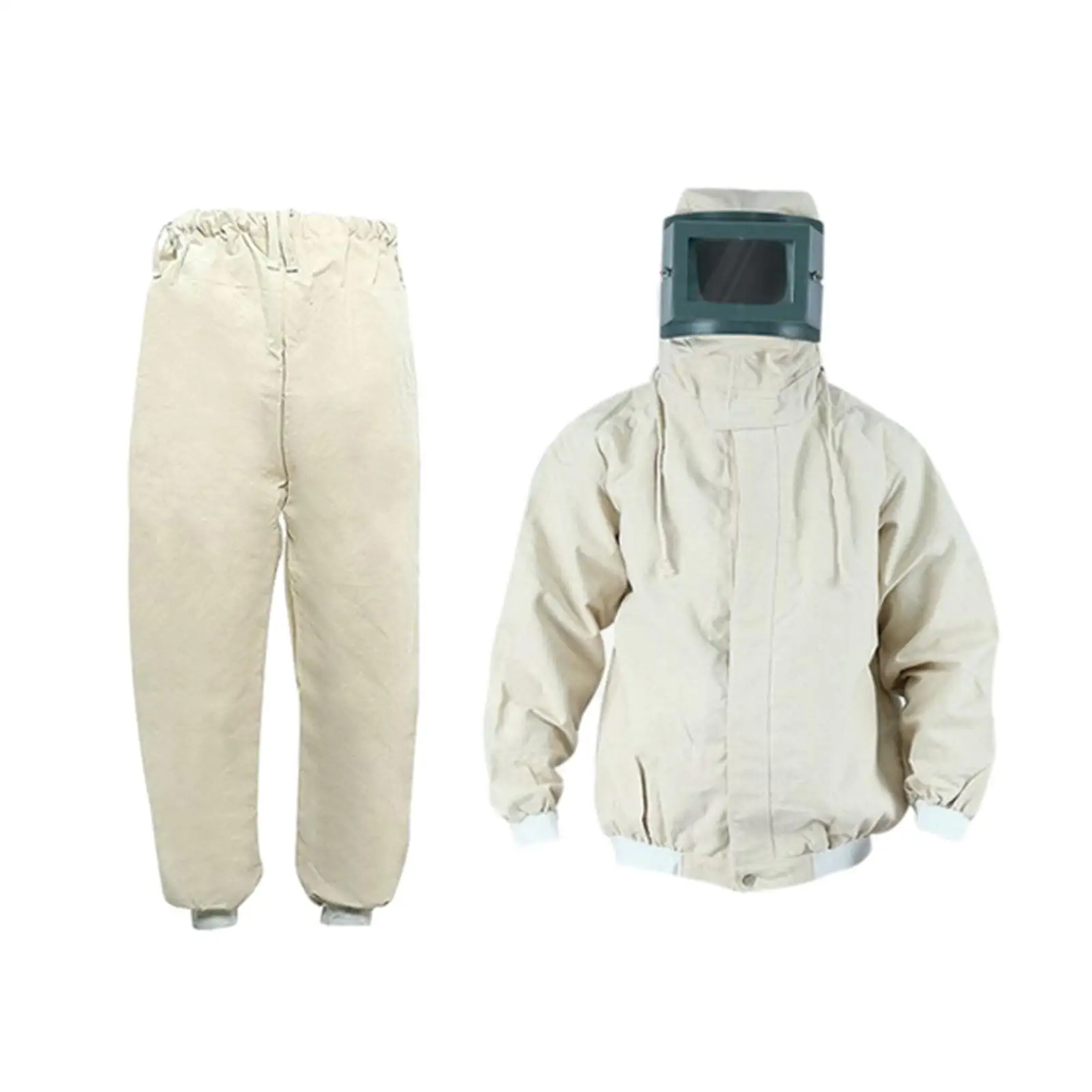 Protective Coveralls Professional Safety Work Overalls Sandblasting Clothing for Woodworking