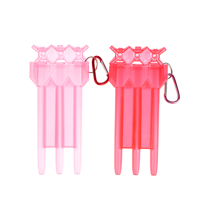 1pc Dartbox tragbare transparente Darts abs Dart Box Schlüssels chloss Schnalle integrierte Universal Dart Box geeignet für die meisten Darts – Detail 13
