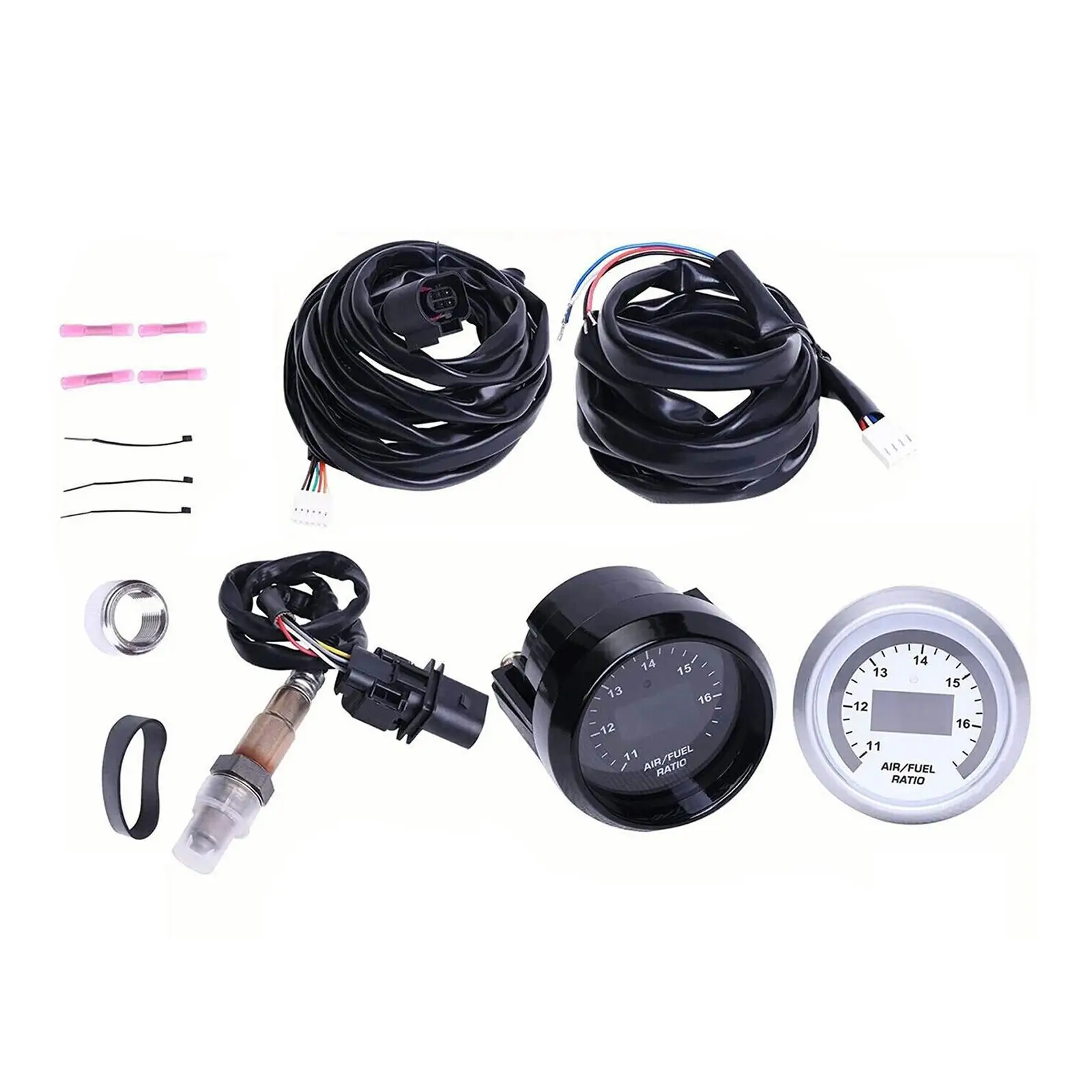 Air Fuel Ratio Gauge Kit Accessory Replaces Easy Installation Spare Parts Easy to Read Repair Parts 30-4110 Controller Gauge Set