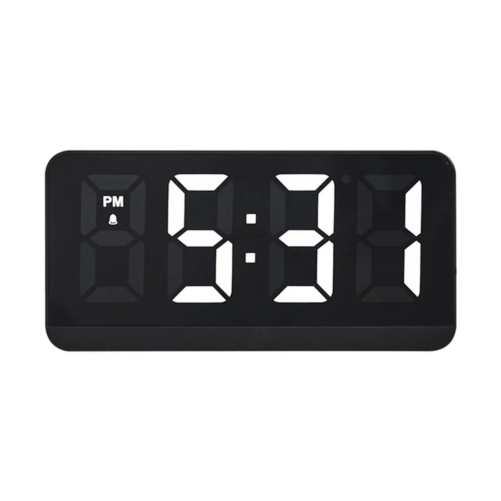 Desk Digital Clock Dimmer with Date Temperature Snooze LED Desktop Alarm Clock for Classroom Living Room Teens Bedroom Beside