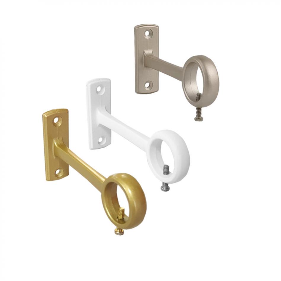 Liga de alumínio Cortina Bracket com parafusos