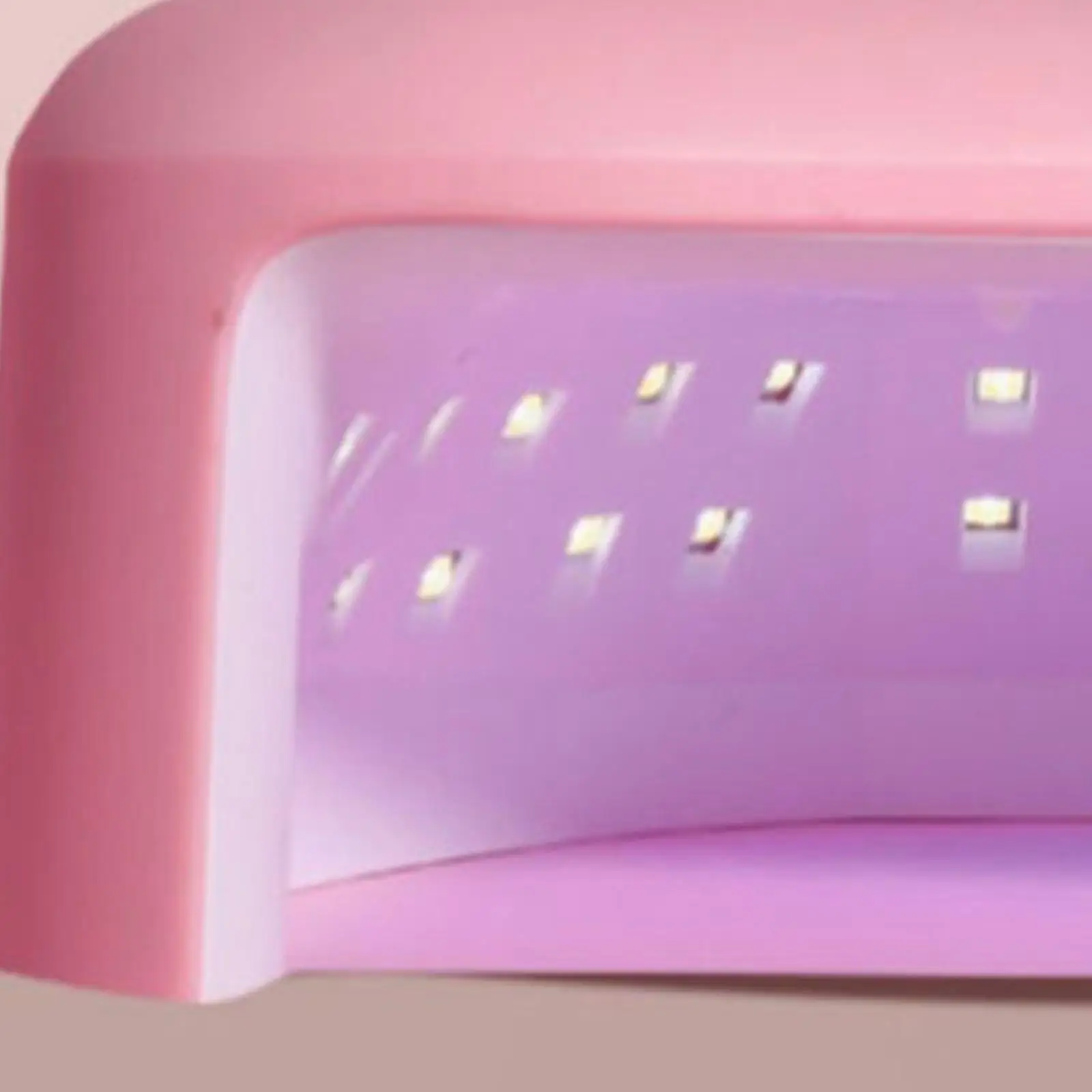 LED Nail Lamp 180W Nail Tools Digital Display Professional Pink for Salon