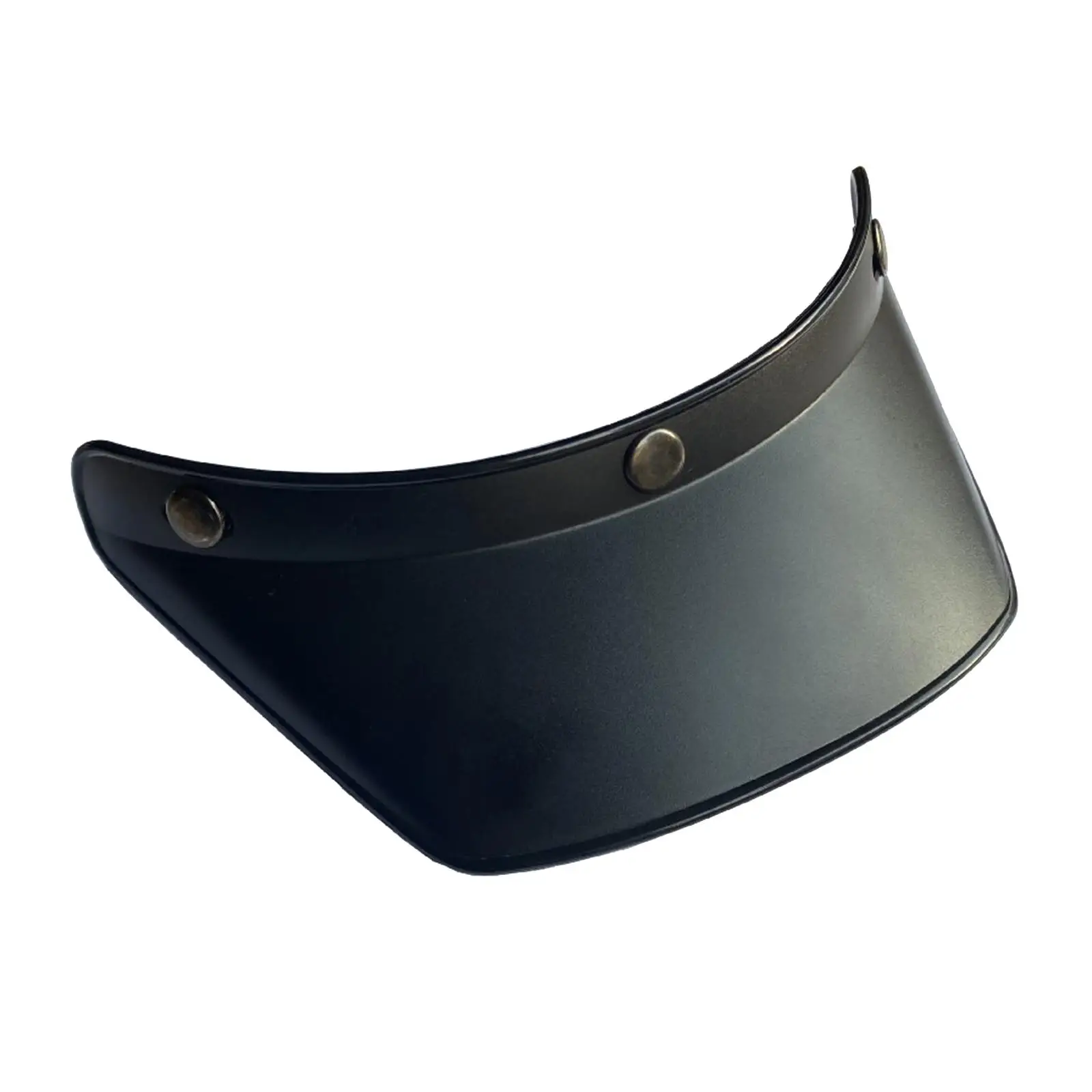 Helmet Visor Lens 3 Snap Button Fit for Motorcycle Helmet Replacement