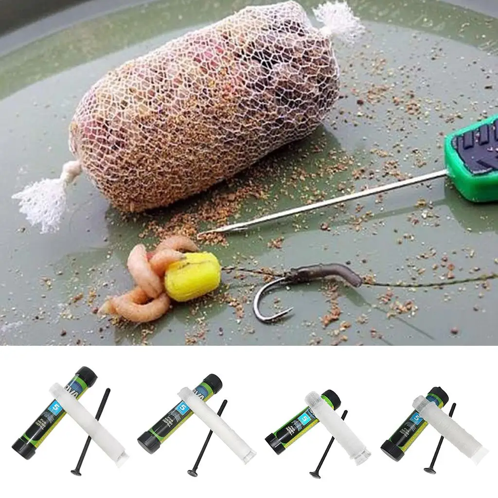 PVA Fishing Mesh Dissolve RefillBag for Solid   Tackle Throwing Tool 5m