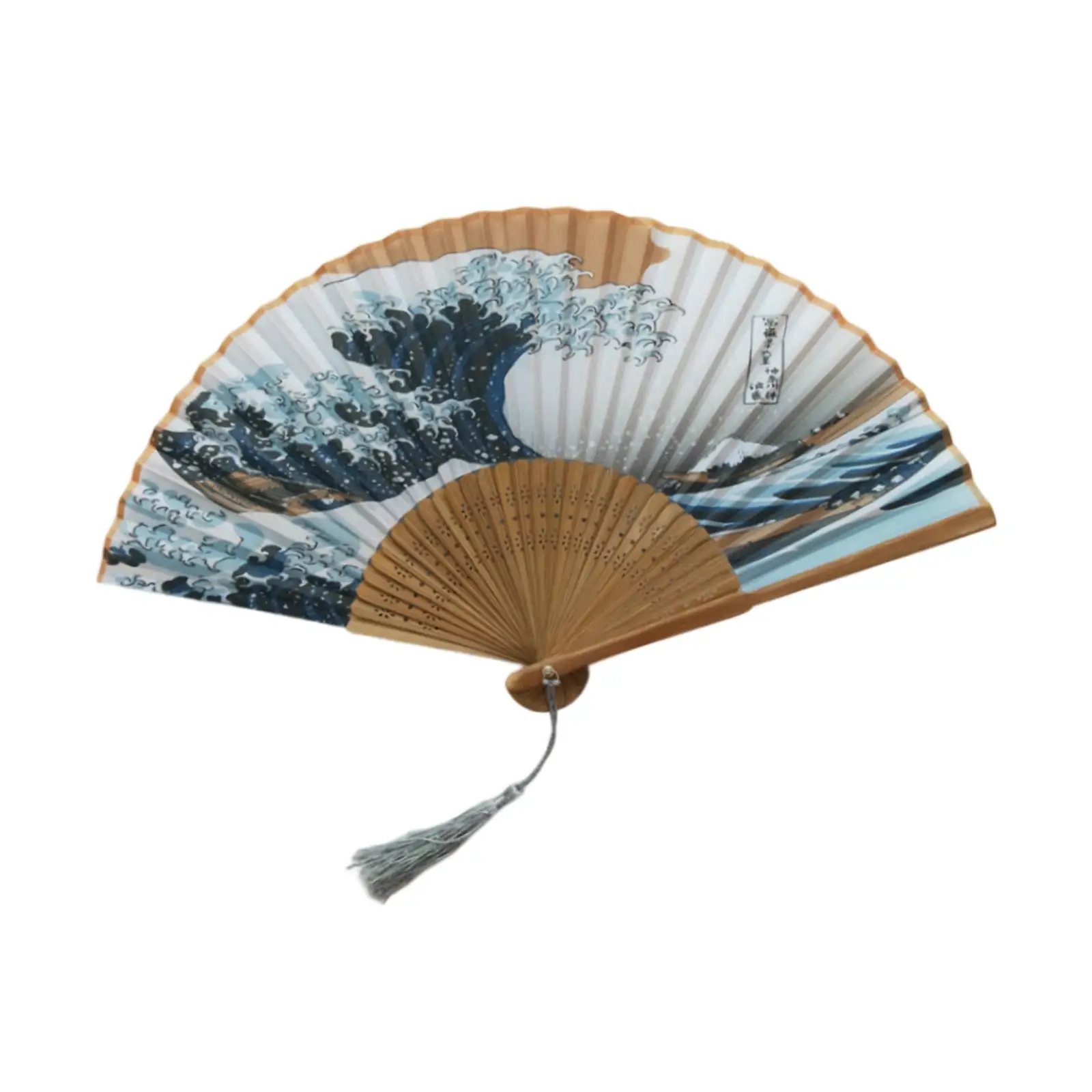 Handheld Folding Fan Durable Chinese Folding Fan for Party Wedding Equipment