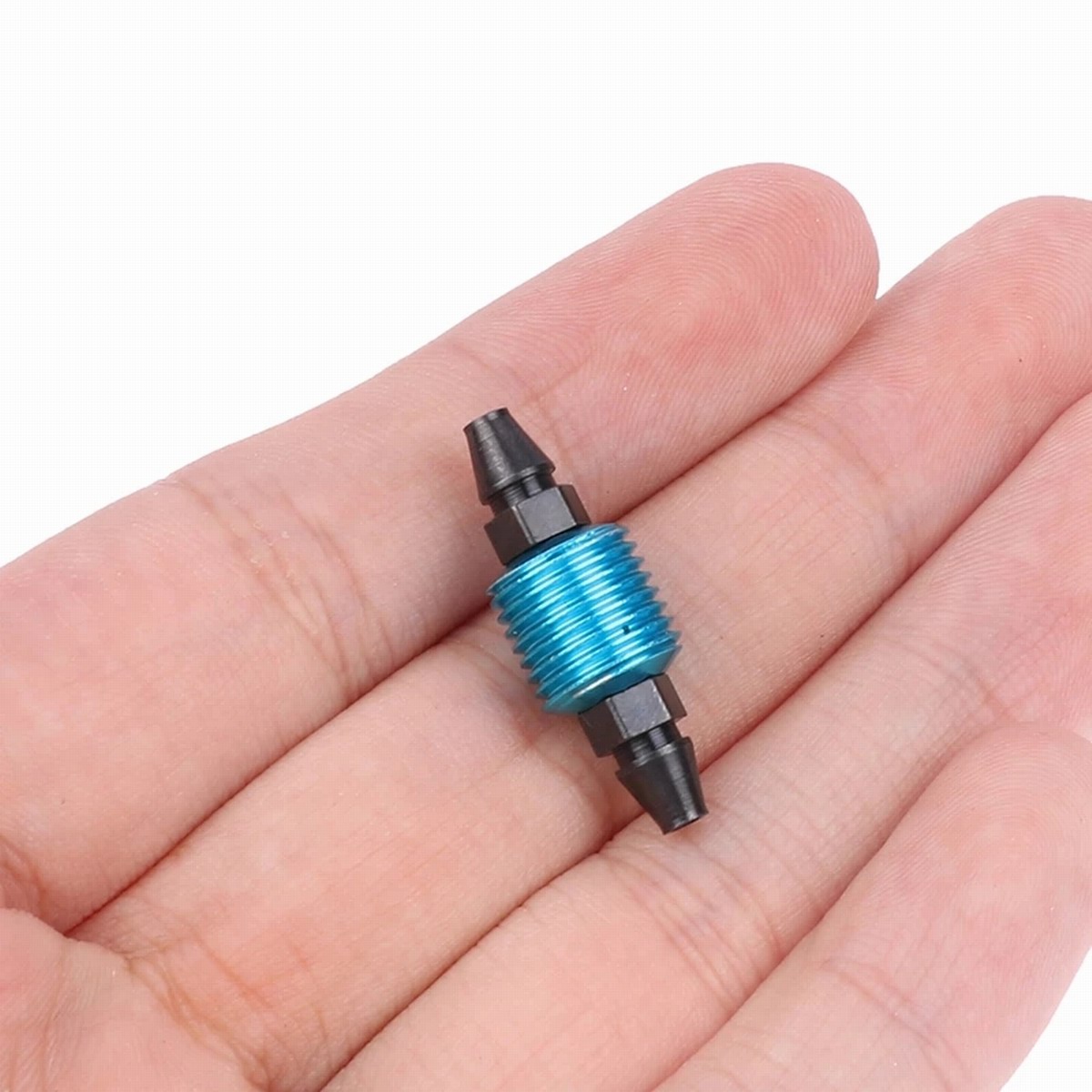 2Pcs Kraftstoff Tank Luftkühler Kraftstoff Druck Kühlung Für HPI HSP Redcat Traxxas Himoto 1/8 1/10 RC Nitro motor RC Auto – Detail 6