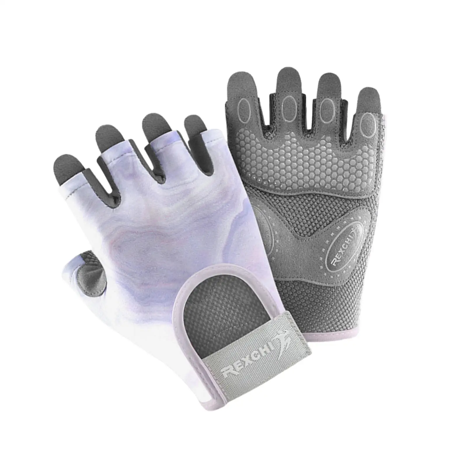 Mountain Bike Gloves Men Women Lightweight Workout Weight Lifting Gloves Fingerless Gloves Half Finger Gloves for Fishing Gym