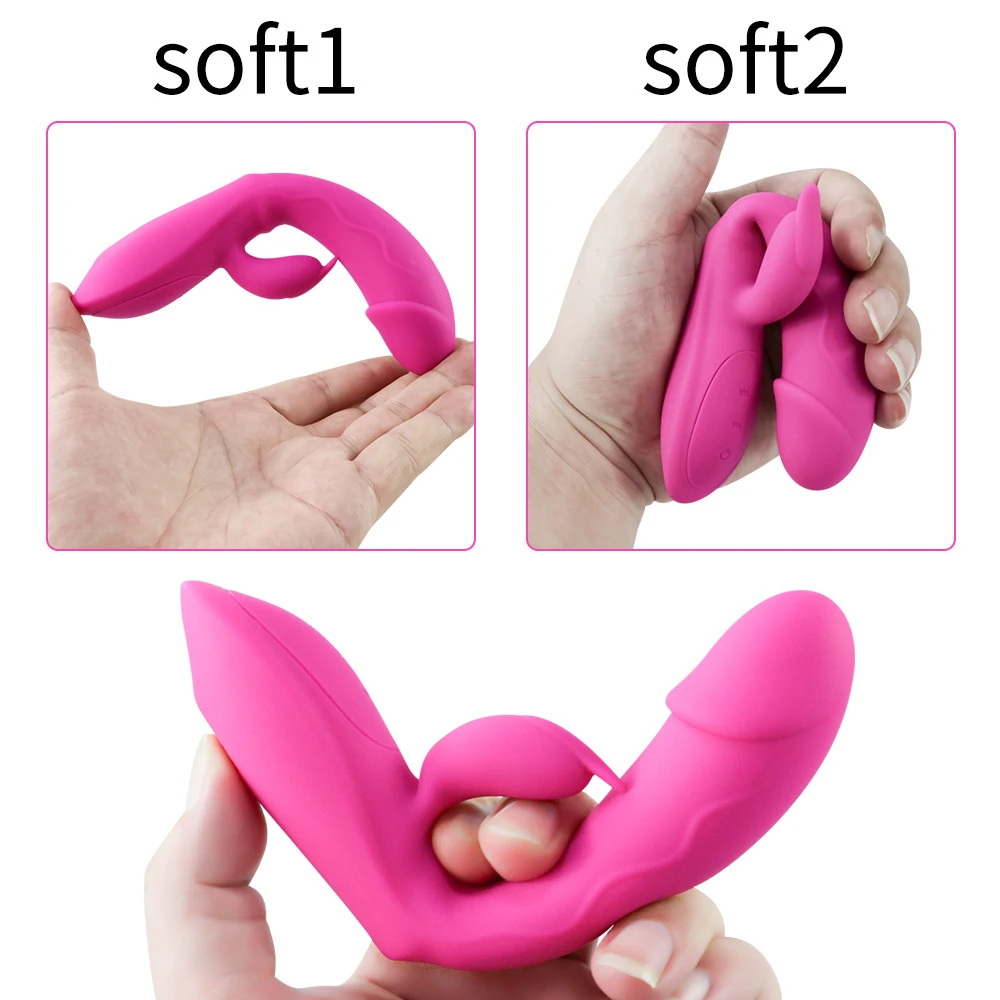 Rabbit Vibrator Vagina G Spot Clitoris Vibrating Vagina Massager Rechargeable Dildo Sex Toys For Women Adult Female Masturbators S62229177429942cdbdaa3052633c427aF