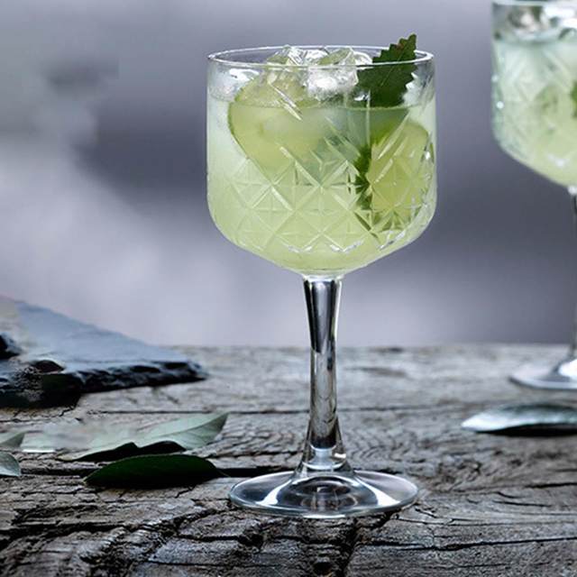 Engraved Cocktail Glass - Mojito - 2pcs