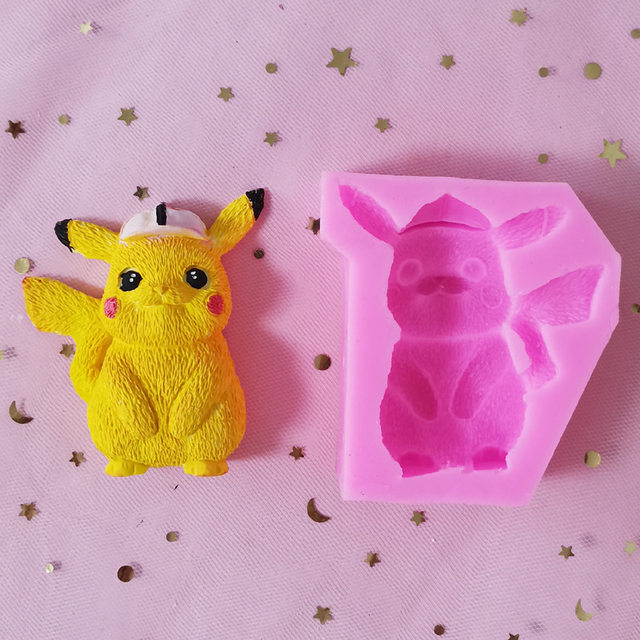 Large kawaii pokemon silicone discount mold palette