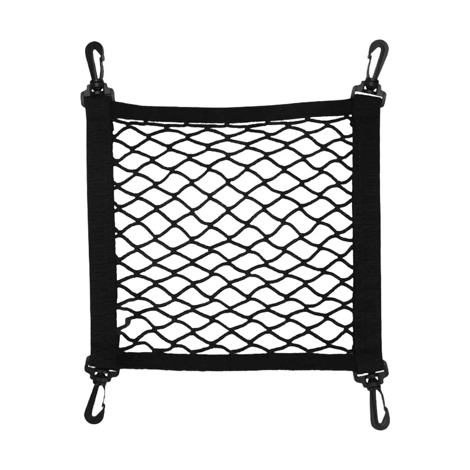 Single Layer Electric Vehicle Net Mesh Bag Heavy Duty Car Accessories Stretchable with Hook Durable for for for U+ for US for U1