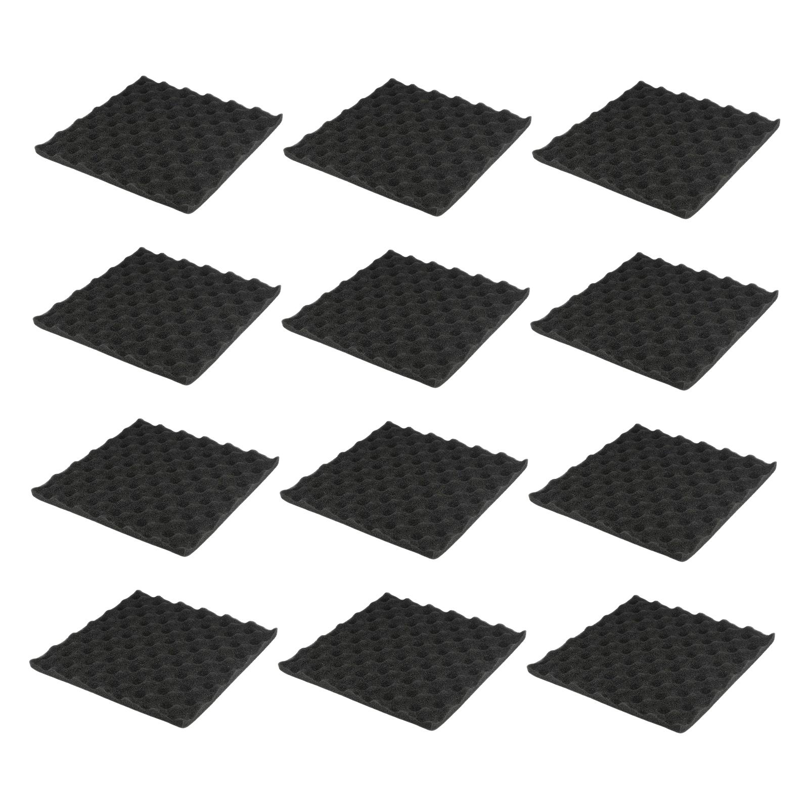 12x Soundproof Sound Background Foam Acoustic Foam for Home Office