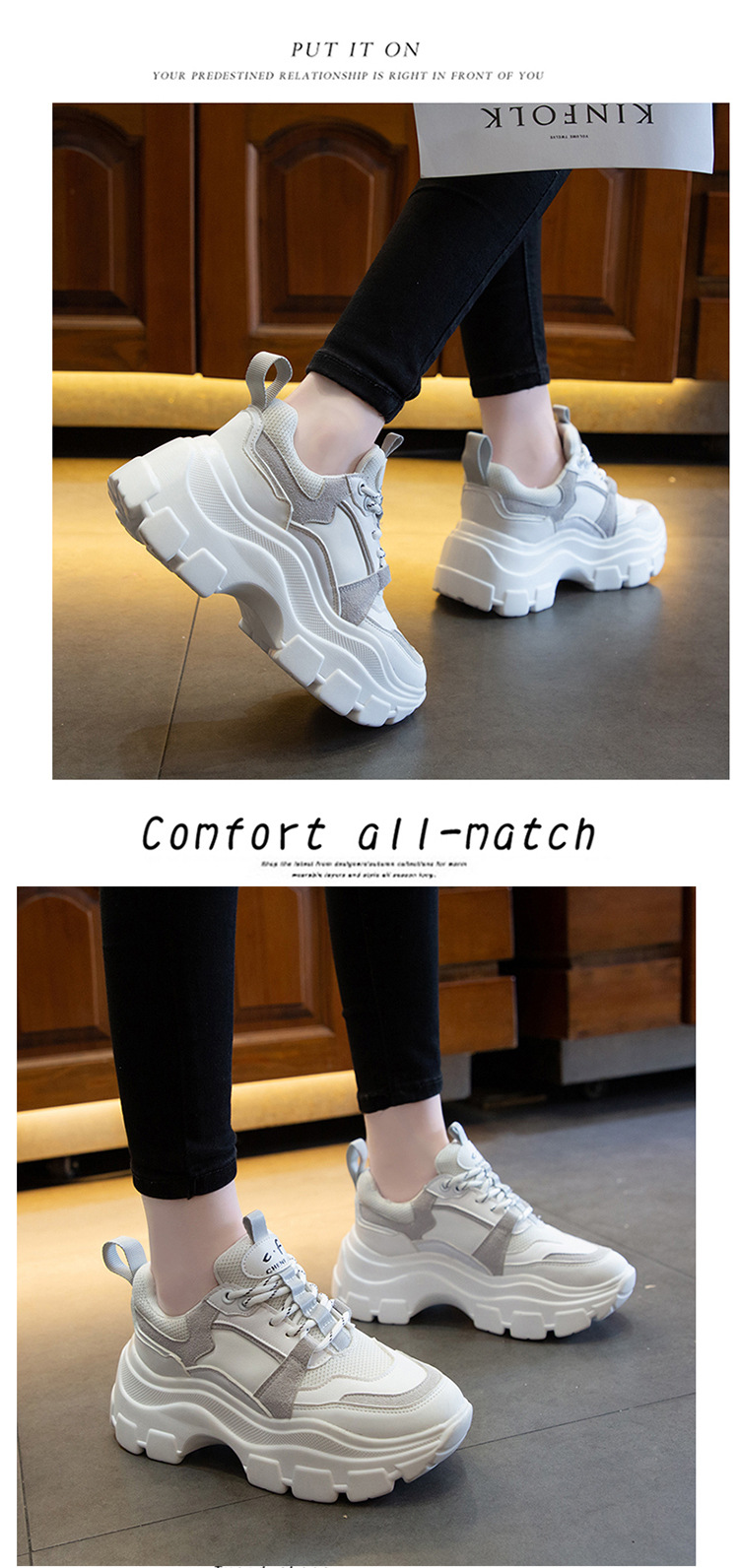 Title 6, JIANBUDAN Sneakers Women Spring women