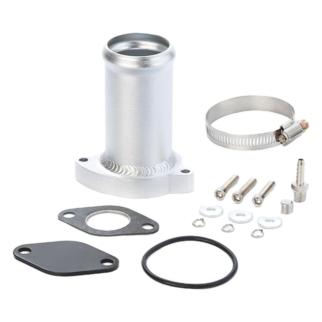 Egr Blanking Kit Aluminum Alloy Egr Exhaust Gas Recirculation Valve for VW Golf MK5 Replacement Spare Parts Easy to Install