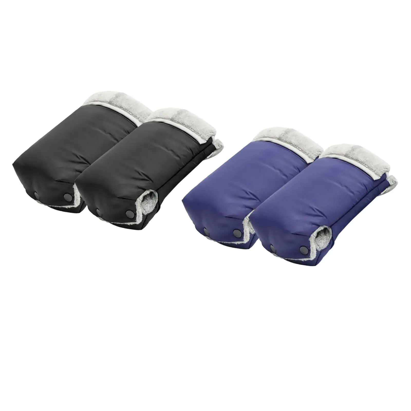 Stroller Hand Muff Pram Pushchair Gloves for Winter Pushchair Pram Thickened Comfortable Stroller Accessories Windproof Warm