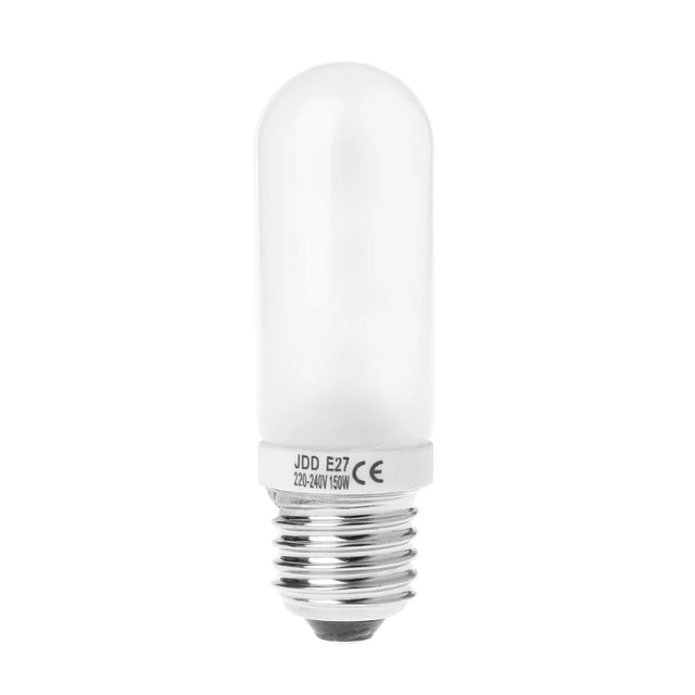 JDD E27 220-240V 150W Studio Photography Flash Bulb Modeling LED