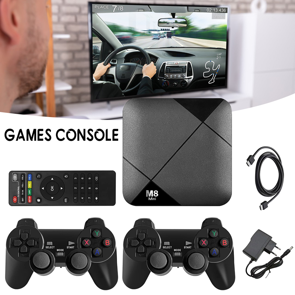 Title 12, Small Black Game Console TV Box 2.4G Wireless G...