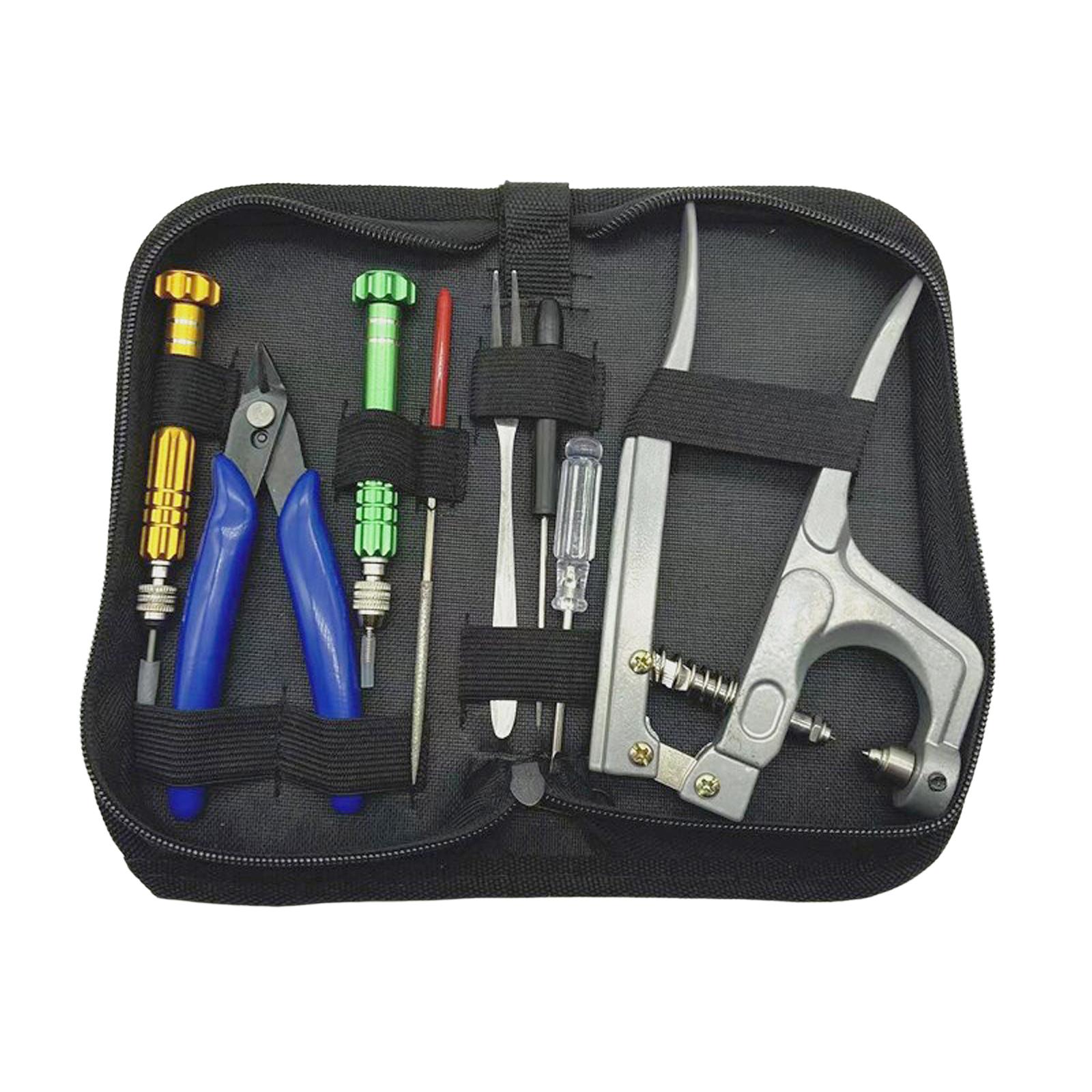 Description Picture 6 of itemHandheld Tennis Racquet Stringing Machine Clamping Tool Cold Press Badminton Racket Pliers for Squash Racquet Racket Repairing