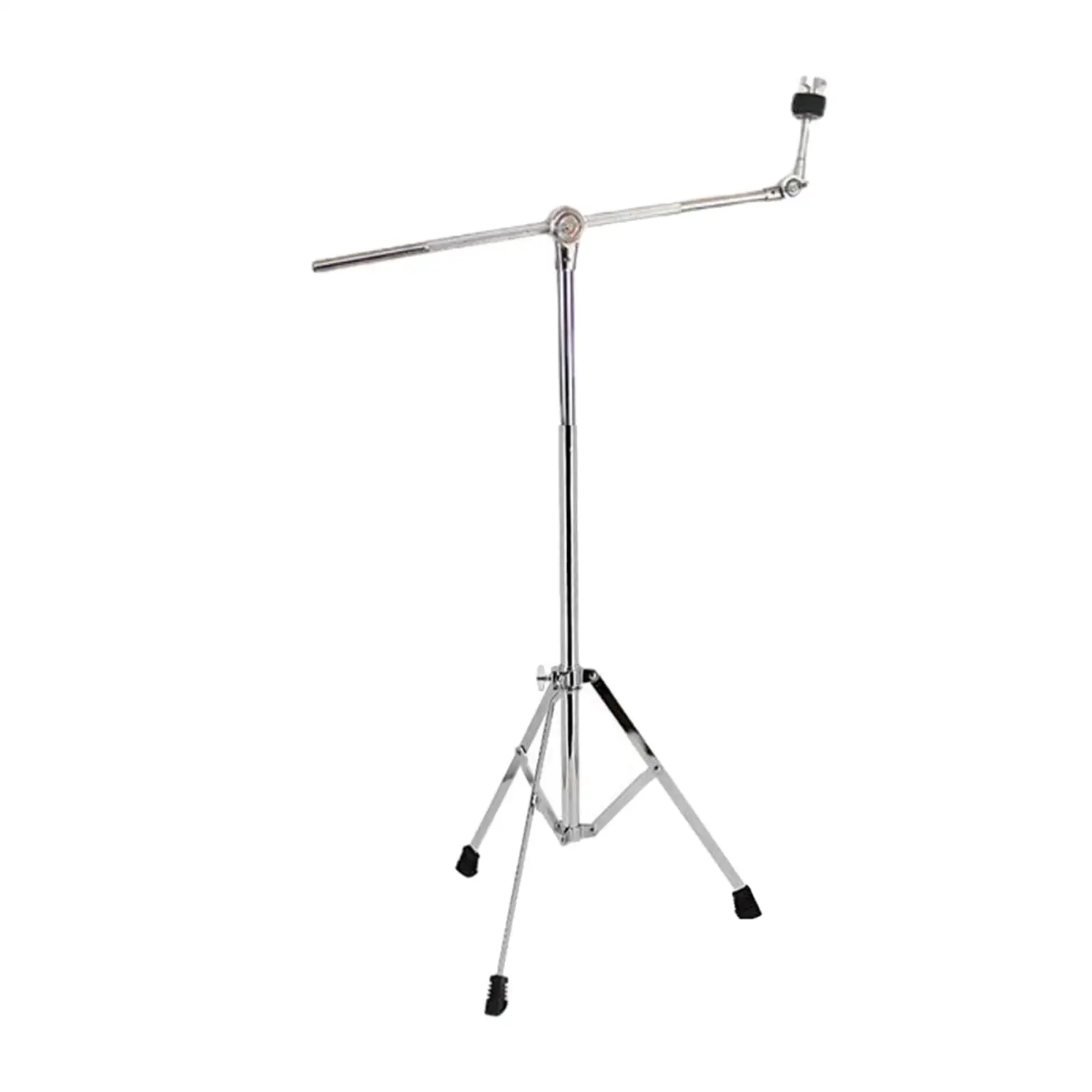 Floor Cymbal Stand Holder Adjustable Portable Triangle Bracket Easily Carry