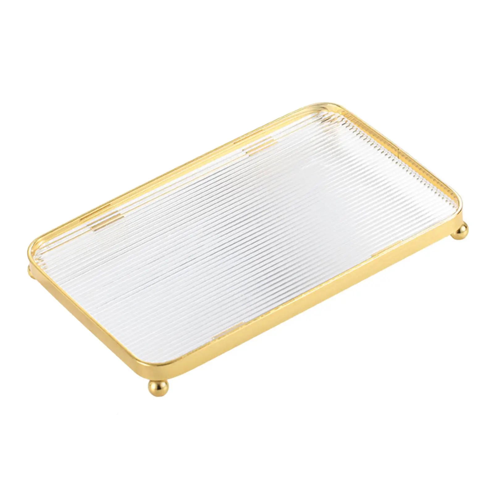 Home Organizer Plate kitchen Serving Tray for Breakfast Drinks Cookie