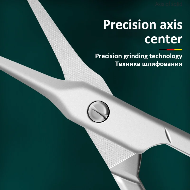 Description Picture 5 of itemStainless Steel Curved Tip Thin Blade Cuticle Scissors Nail Clippers Trimmer Manicure Tools Eyebrow Tools Dead Skin Remover