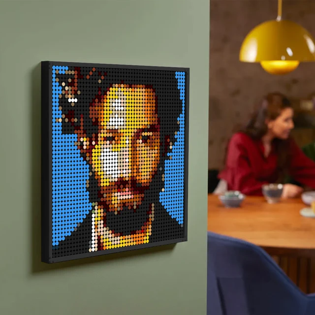 Build a Personalised Lego-style Portrait Handmade Pixel Art 