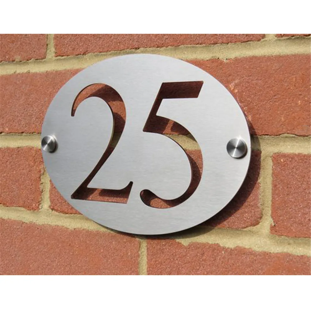 Numéro de maison plaque aluminium