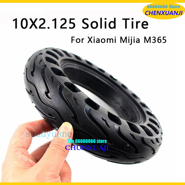 1PZ 10" Solid Honeycomb Tire Replacement For Xiaomi M365 Pro/Gotrax G4 Electric Scooters